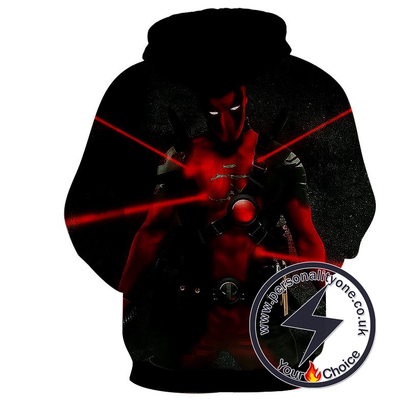 Deadpool - Deadpool 3D - Hoodies